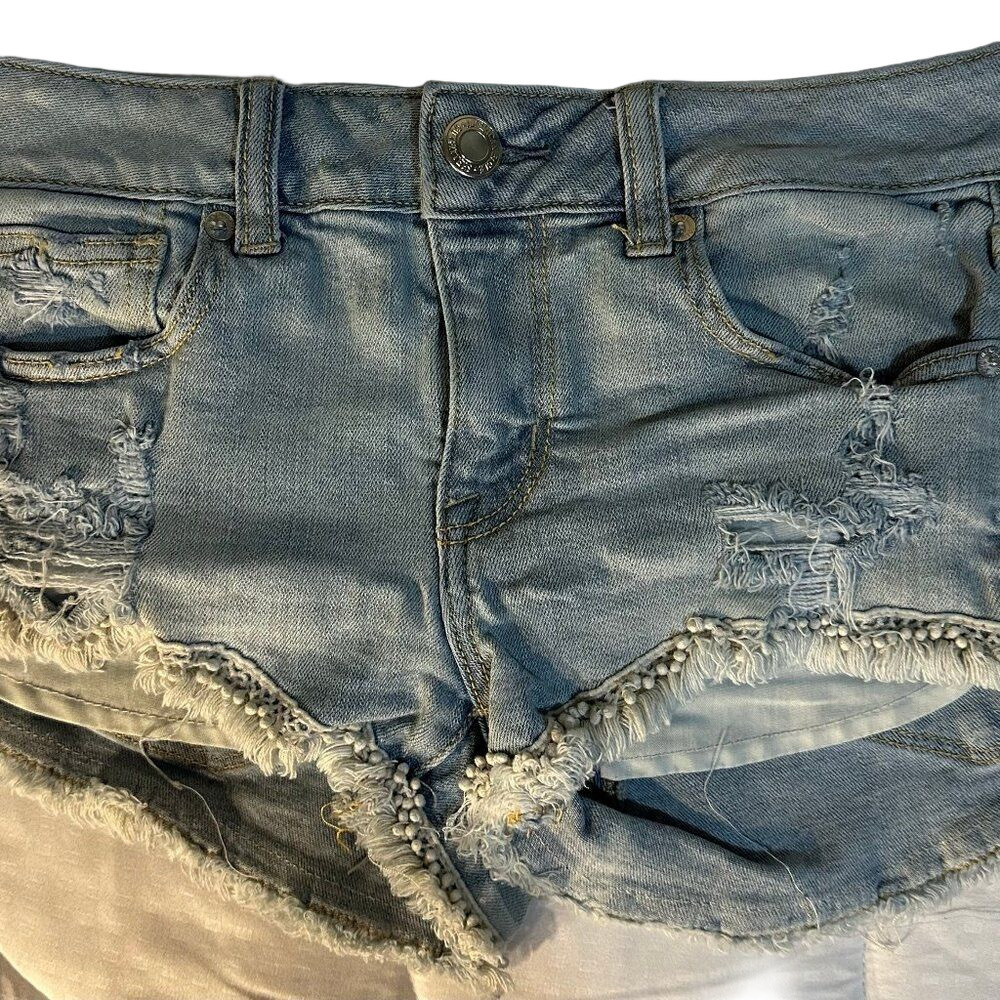 American Eagle Jean Shorts Size 4 Shortie